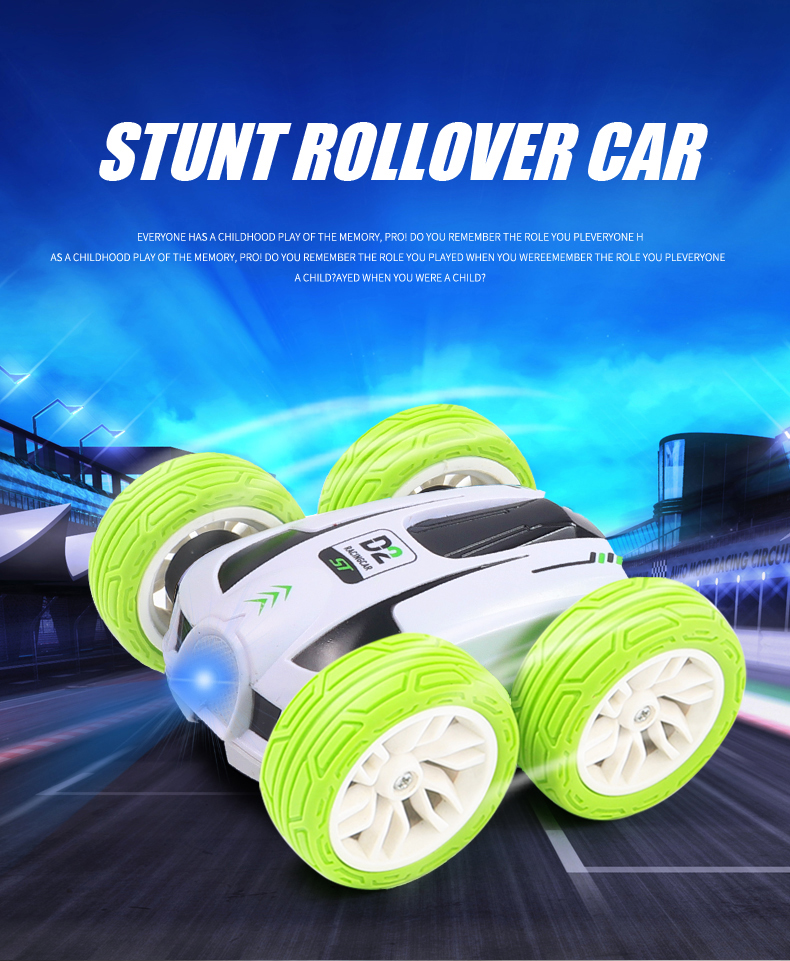 Flip Buggy For Children With Remote Control