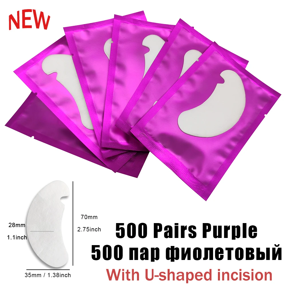 500pair New Purple