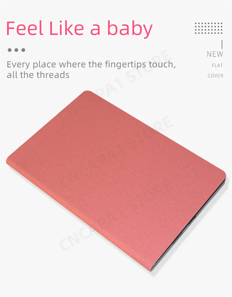 Description Picture 5 of itemFolio Book Cover For Blackview Tab 13 Case Smart Wake/Sleep 10.1 Inch Tablet Folding Stand Funda with Soft TPU Back Shell