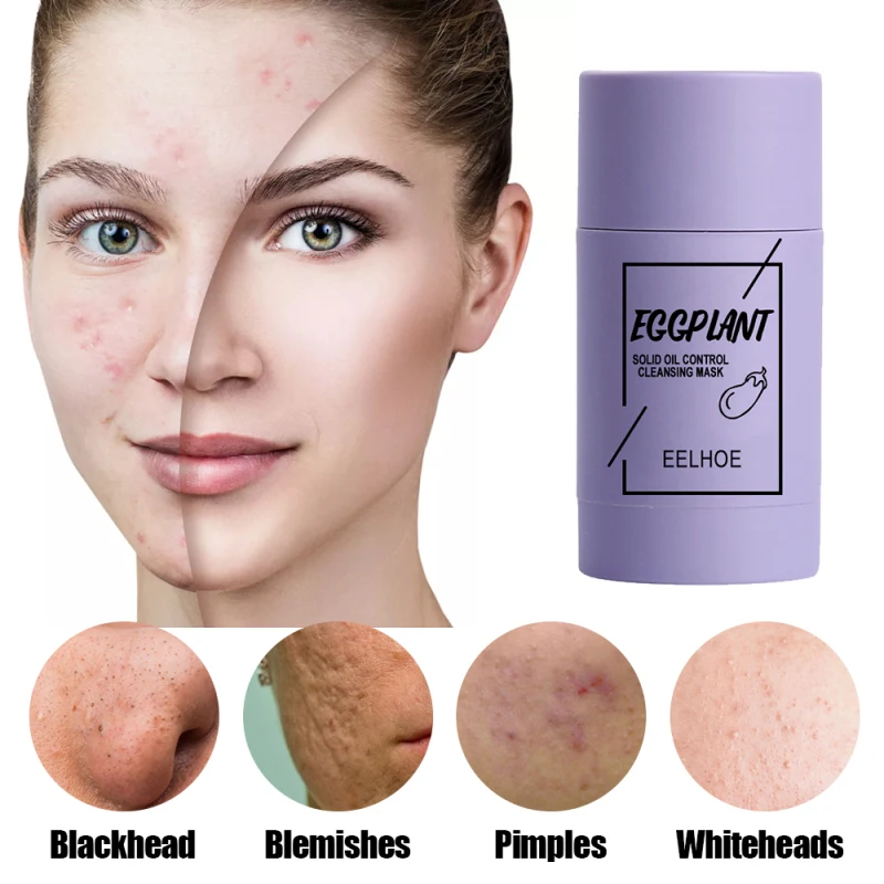 Description Picture 4 of itemMasks Solid Cleans Deep Cleansing Pore Remove Blackhead Acne Mud Film Oil Control Moisturizing Solid Smear Type Masks Skin Care