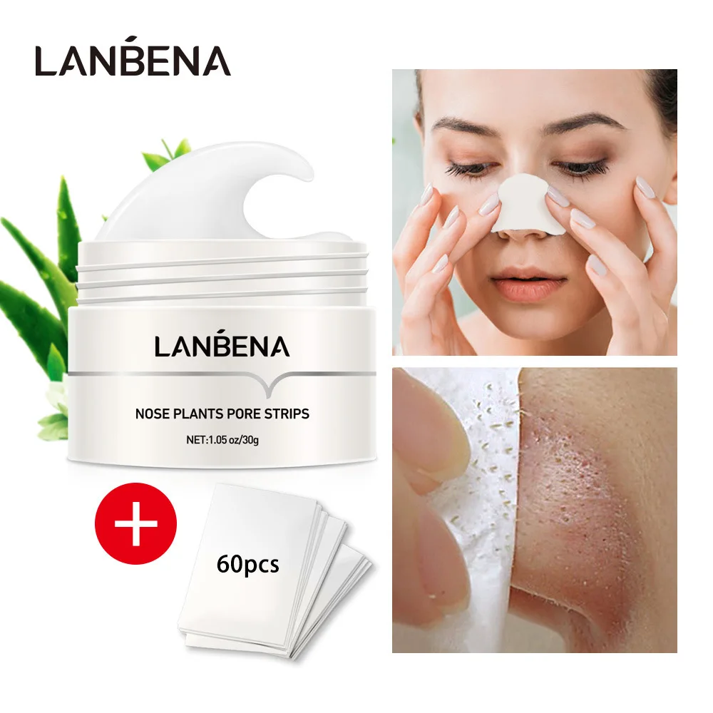 Description Picture 2 of itemLANBENA Pore Cleaner Nose Peel Blackhead Remover Face Deep T Zone Acne Pimple Removal Facial Diamond Beauty Care SPA Skin Cream