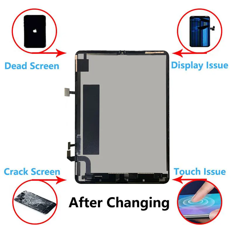 Description Picture 5 of itemOriginal LCD For Apple iPad Air 1 2 3 4 2019 2020 A2324 A1474 A1566 A2123 A2072 Touch Screen Digitizer Glass Assembly Replace