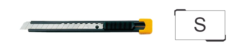 Description Picture 5 of itemOLFA Europe imported from Japan, ABB-50 black replacement blade 9mm, sharper 50-piece black blade