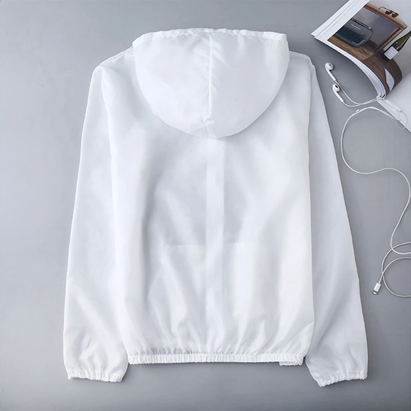 Description Picture 6 of itemQuick Dry Breathable Sunscreen Coat Women Men Lightweight Coats for Running Camping Hiking Traveling UV Protection Thin Jackets