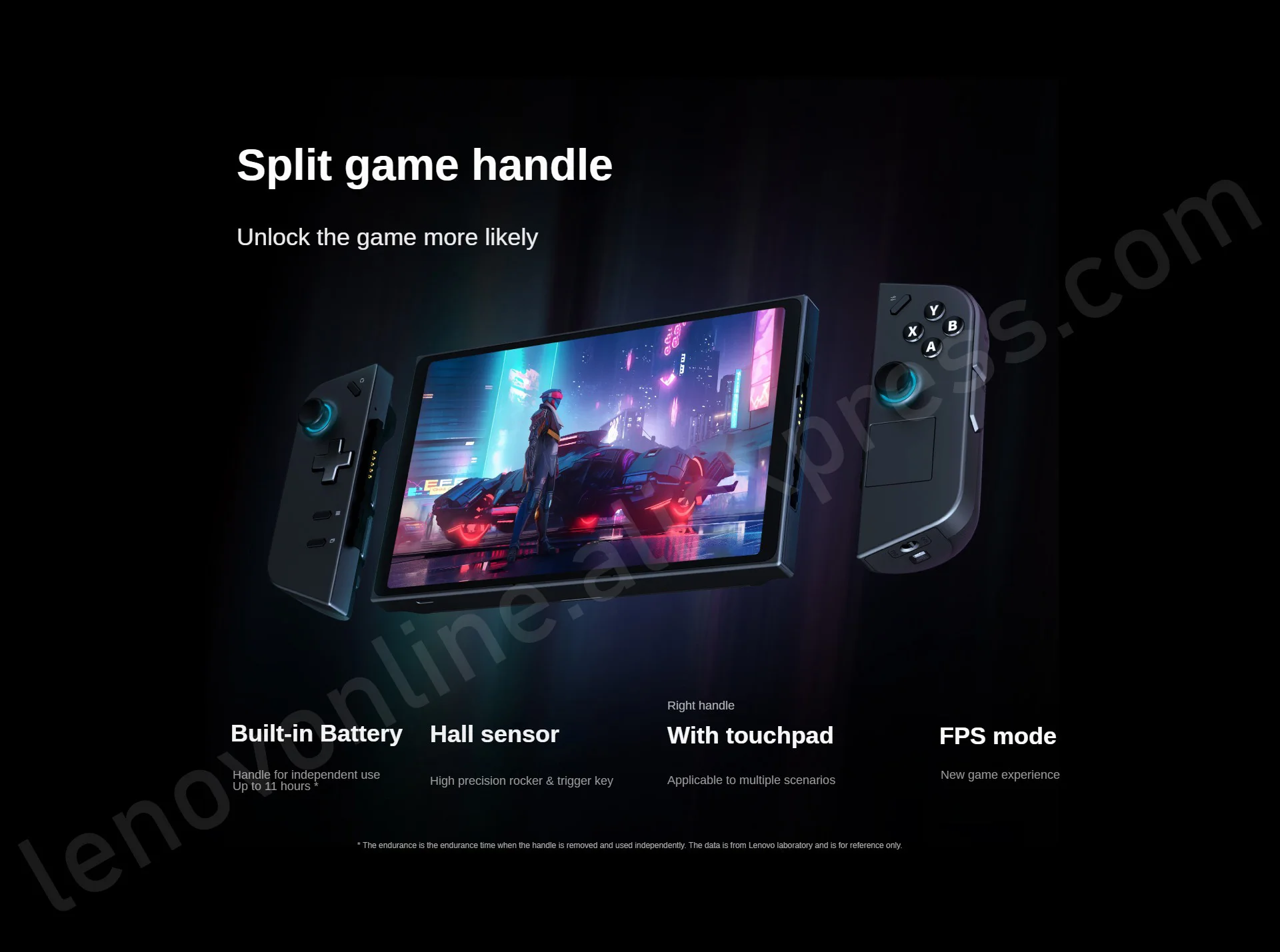 Description Picture 6 of itemIconic Brand LEGION Go 8.8-inch Handheld Game Console Black AMD Ryzen Z1 Extreme Windows 11 Home Chinese 16G 512G SSD with Controller
