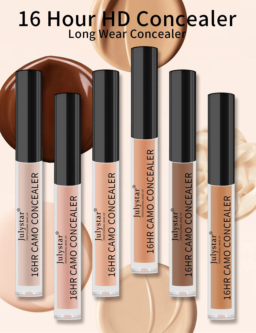 Description Picture 3 of itemWaterproof Matte Liquid Concealer Long Last Flawless Acne Anti Dark Circles Corrector Professional Concealing Makeup for Women