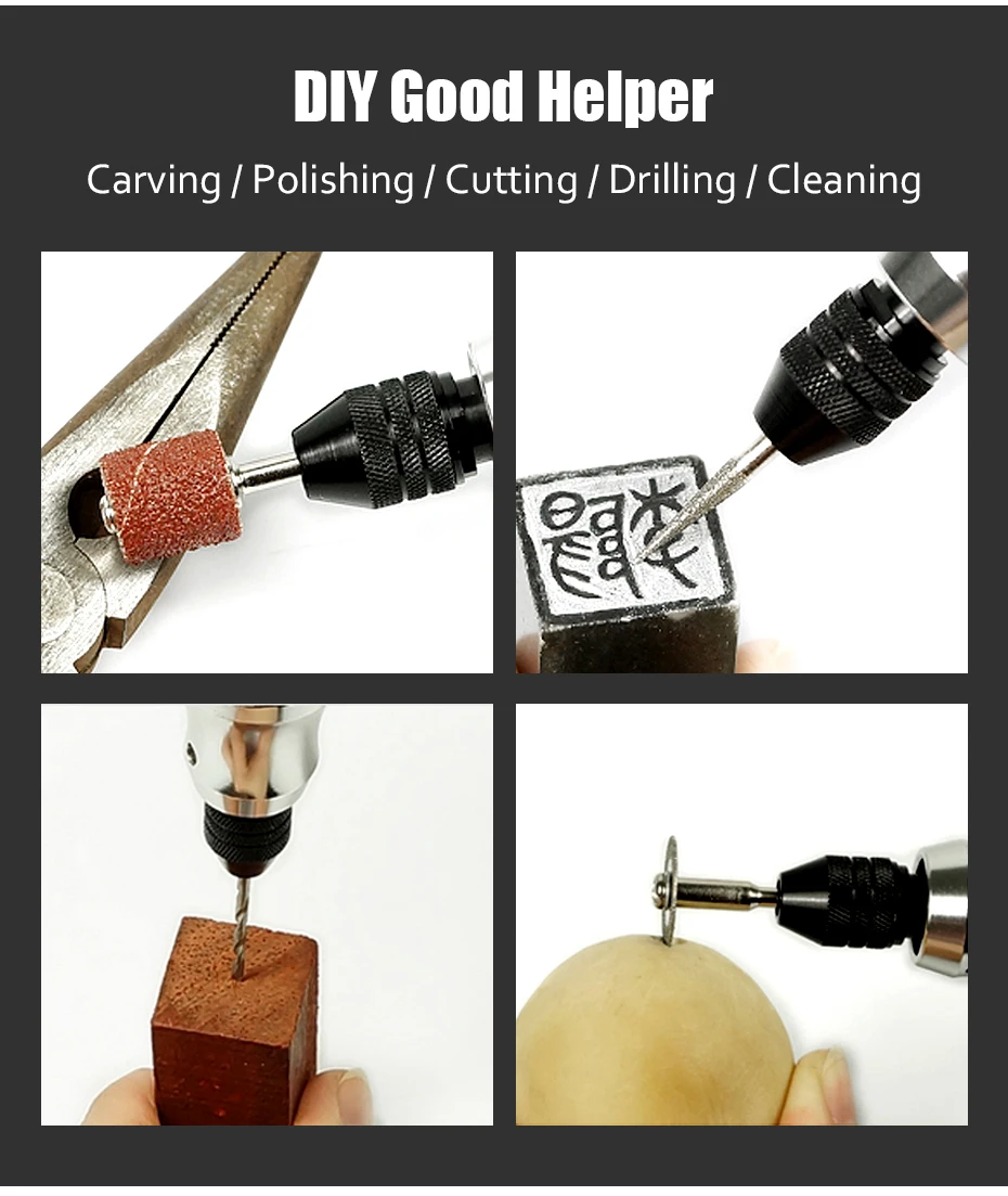 Description Picture 3 of itemCordless Mini Drill Engraving Power Tools Polishing Machine Electric Drill Tools For Dremel Accessories(No Battery)