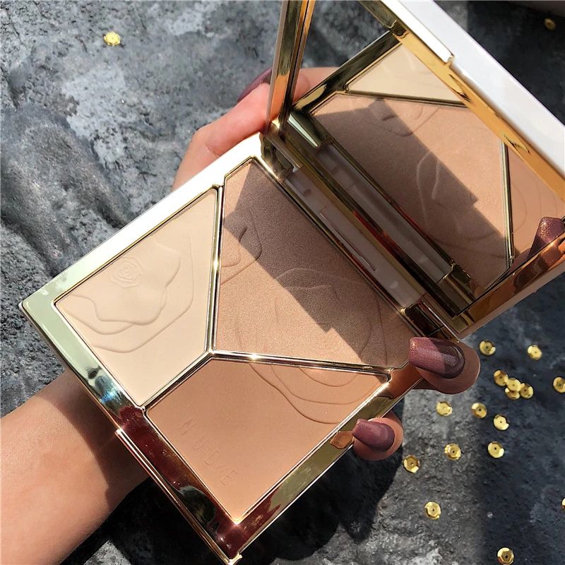 Description Picture 3 of itemNEW 3D Bronzer Highlighter For Face Makeup Stick Cream Texture Contour iluminador Makeup Highlighter Bronzer