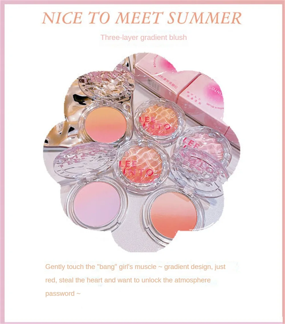 Description Picture 4 of itemMakeup Set Decorate Facial Contours Womens Facial Contour Shadow Pigment Beauty And Health Modify The Face Make-up Matte Blush