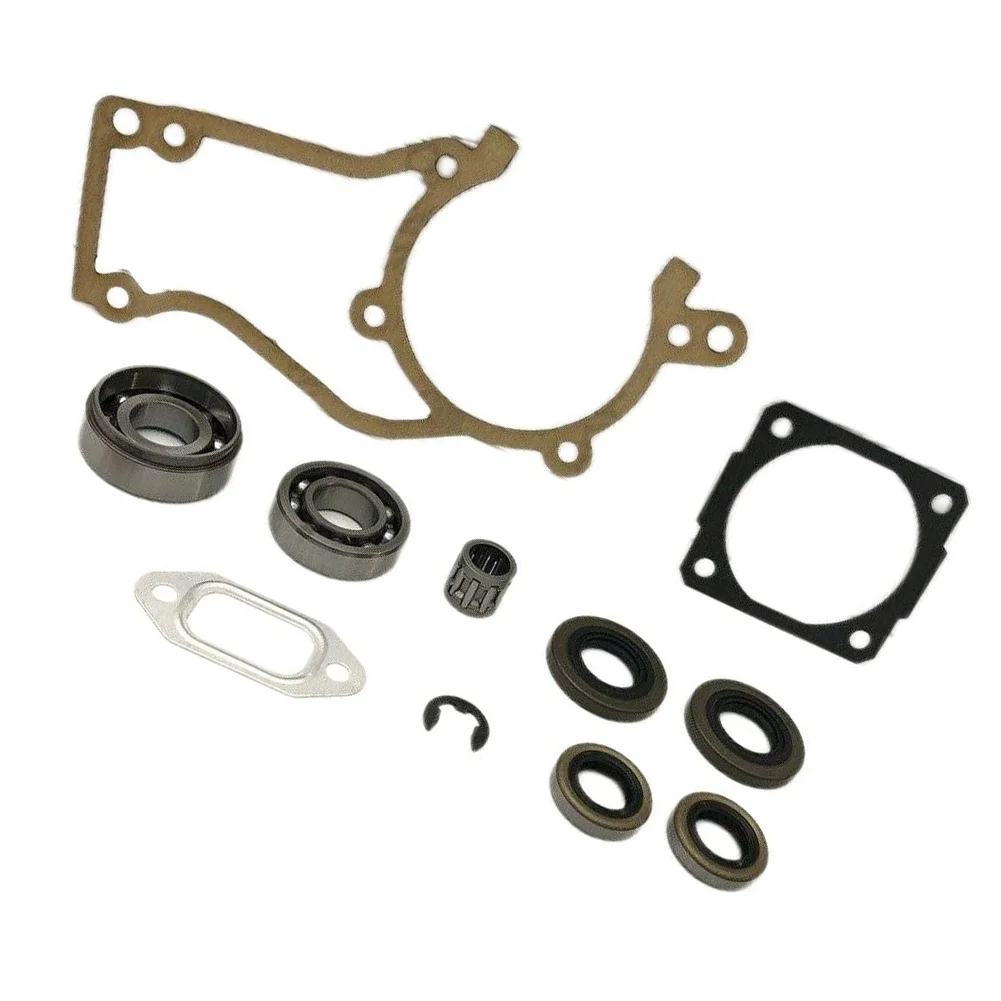 Description Picture 3 of item1 Set Crankshaft Bearing Kit With Case Half Gasket Muffler Gasket For Stihl 028 28AV AVS Super Gasket 1118 029 0500 Accessories