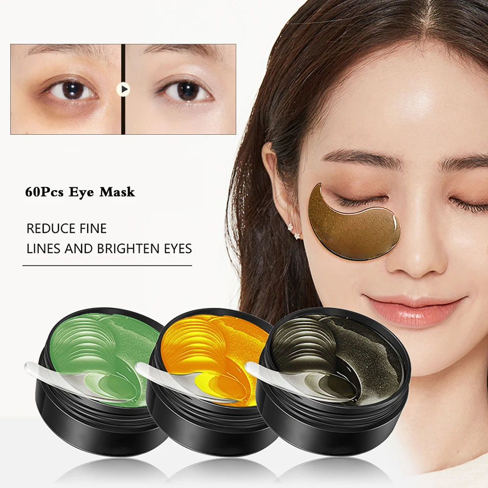 Eye Masks Eye Skin Care Product Reduces Fine Lines Facial Mask Moisturizing Anti Aging Repair Mask 60 Pieces Korean Cosmetic