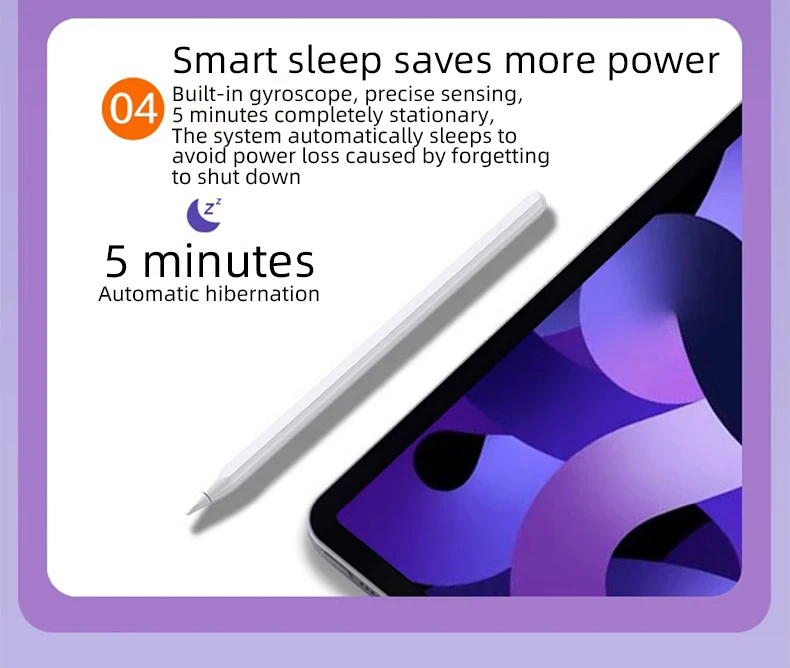 Description Picture 5 of itemNEW For Apple Pencil 2 1 For iPad Air 4 5 Pro 11 12.9 Mini 6 Palm Rejection Tablet Stylus Touch Pen APP Wireless Charging gen 2