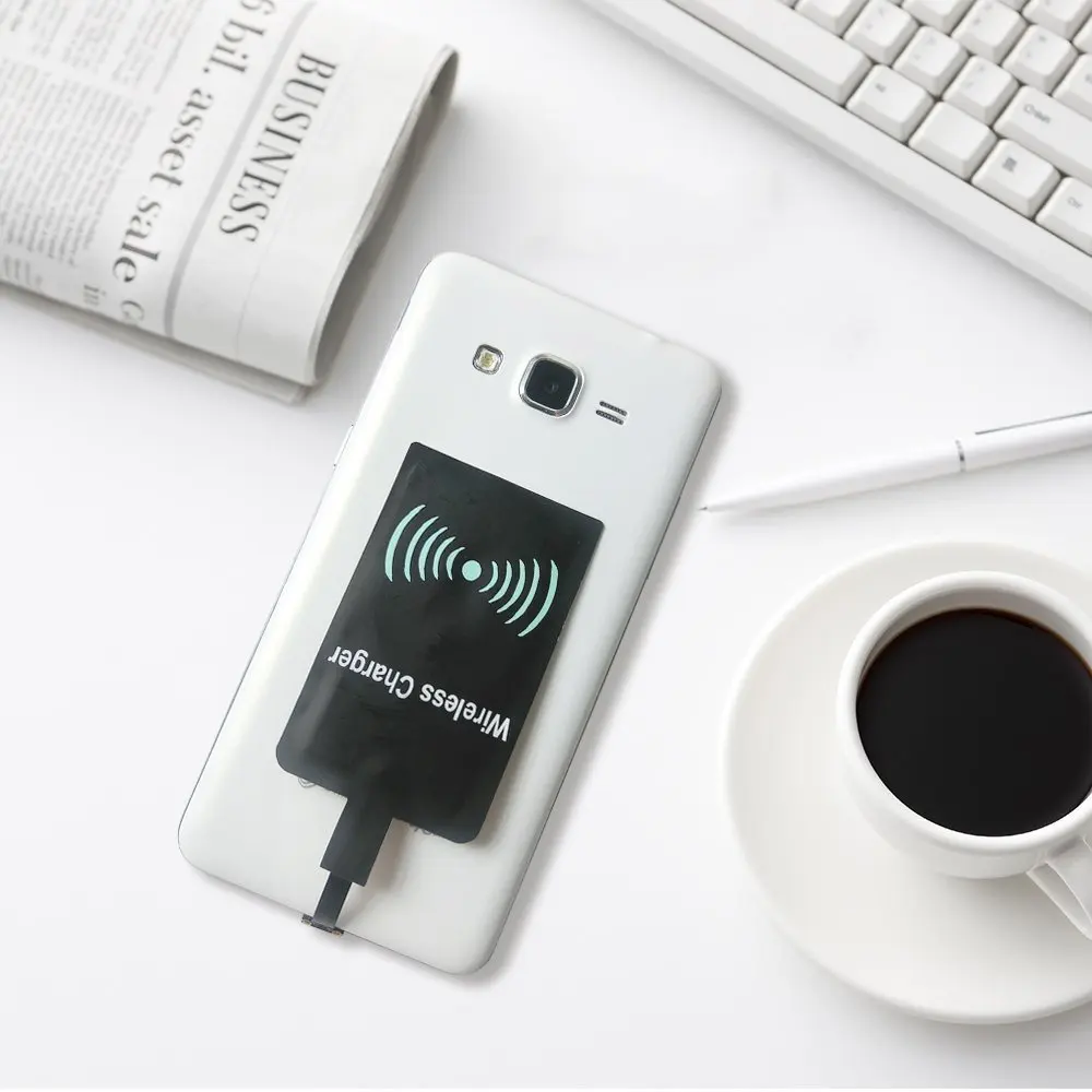 Android Wireless Charging Receiver Type C Fast Wireless Charger Universal Fast Wireless Charging Receiver Efficient Iphone Fast