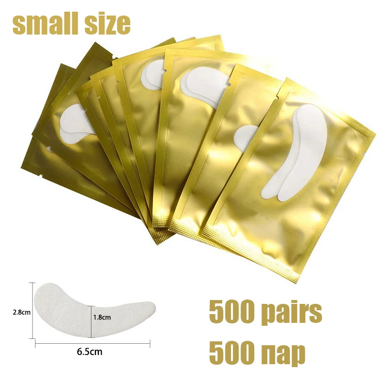 500pair Small Gold