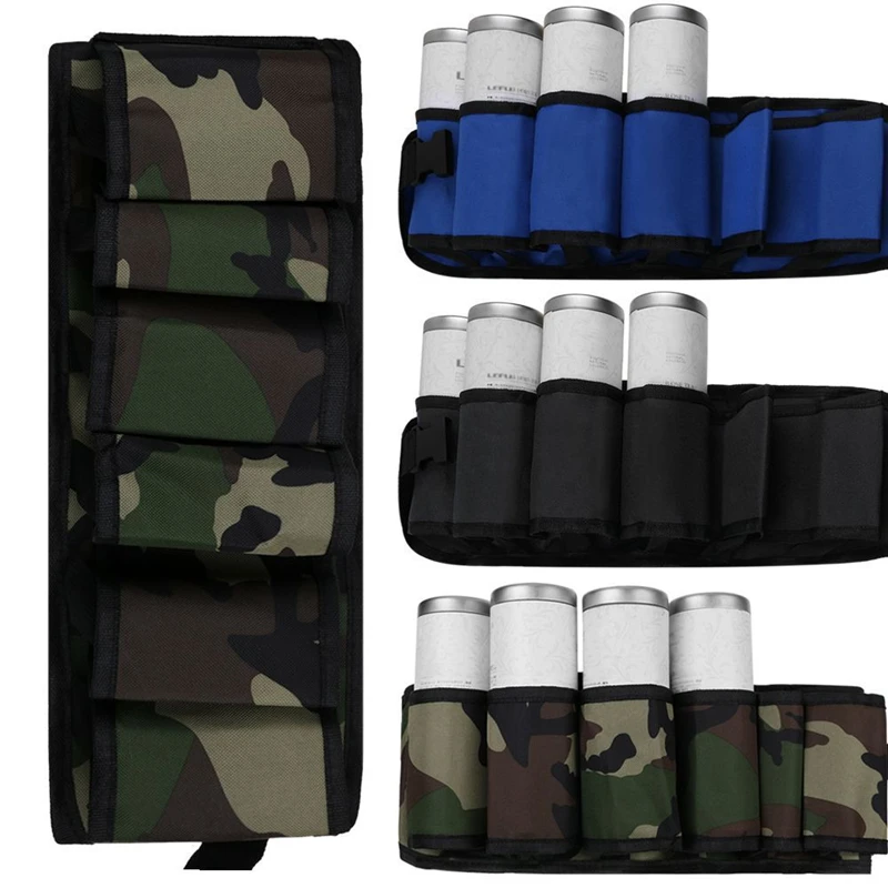 Description Picture 4 of itemPortable Bottle Waist Beer Belt Bag Outdoor Climbing Camping Hiking Holster Wine Bottles Beverage Can Holder Hanging Organizer