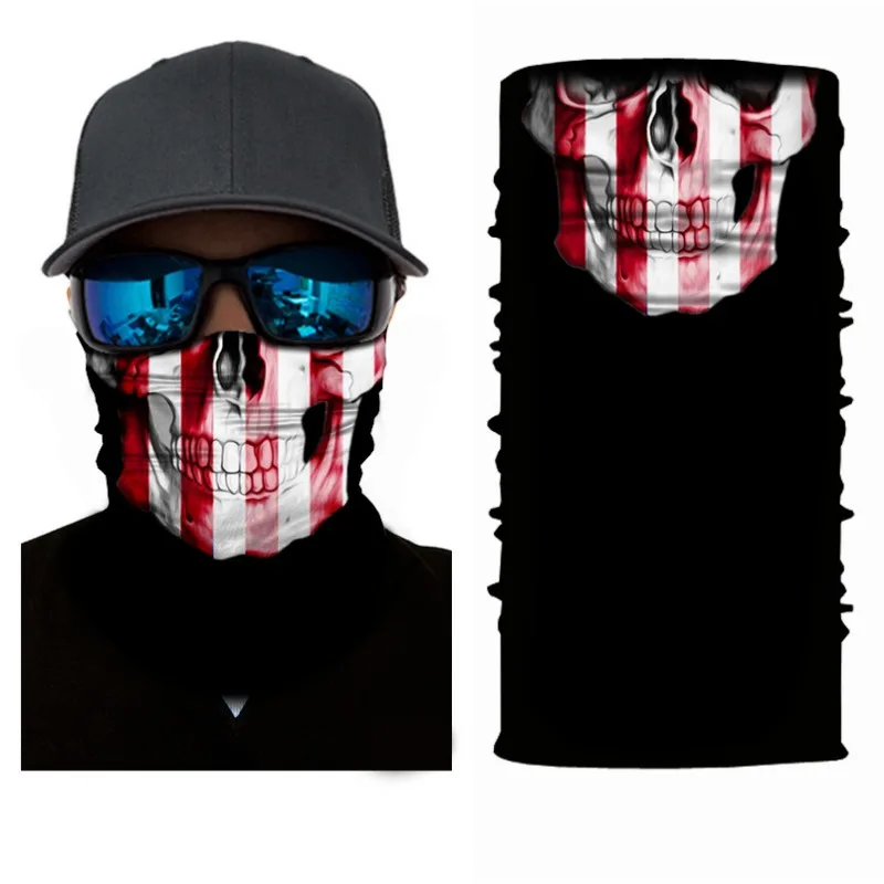 Description Picture 6 of itemMen Scarf Cycling Face Mask Seamless Neck Gaiter Headband Balaclava Tube Face Shield Neckerchief Headwear