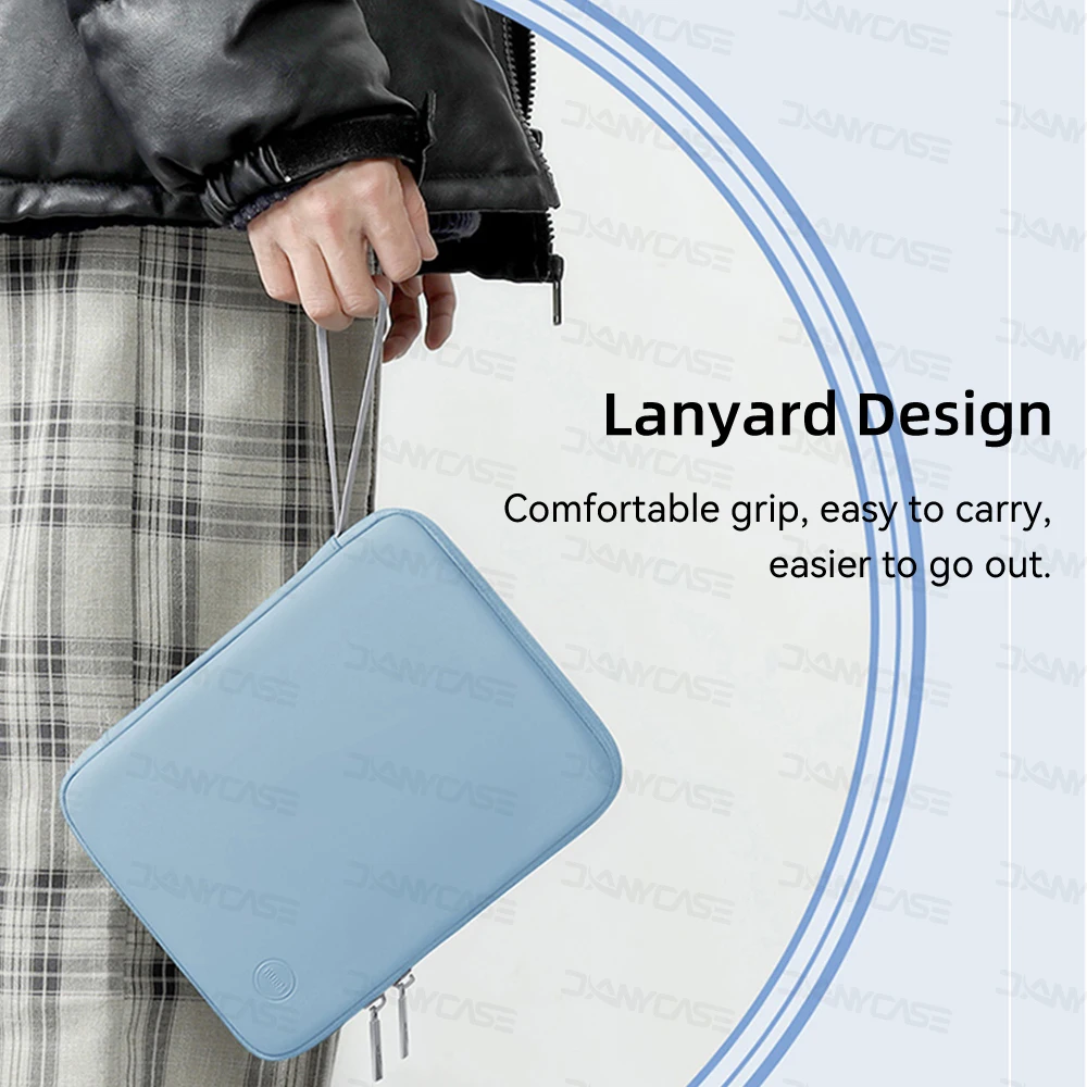 Tablet Sleeve Bag 7.9-12.9 inch Handbag Case for iPad Samsung Iconic Brand Iconic Brand Sleeve Bag Cover Shockproof Pouch Multi Pockets