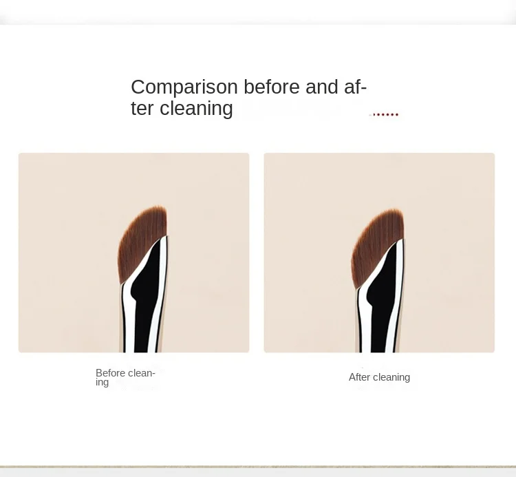 Description Picture 6 of itemEyeliner Brush Nose Shadow Repair Eye Shadow Concealer Foundation Makeup Brush Ultra Thin Fine Oblique Angle Eyebrow Brush