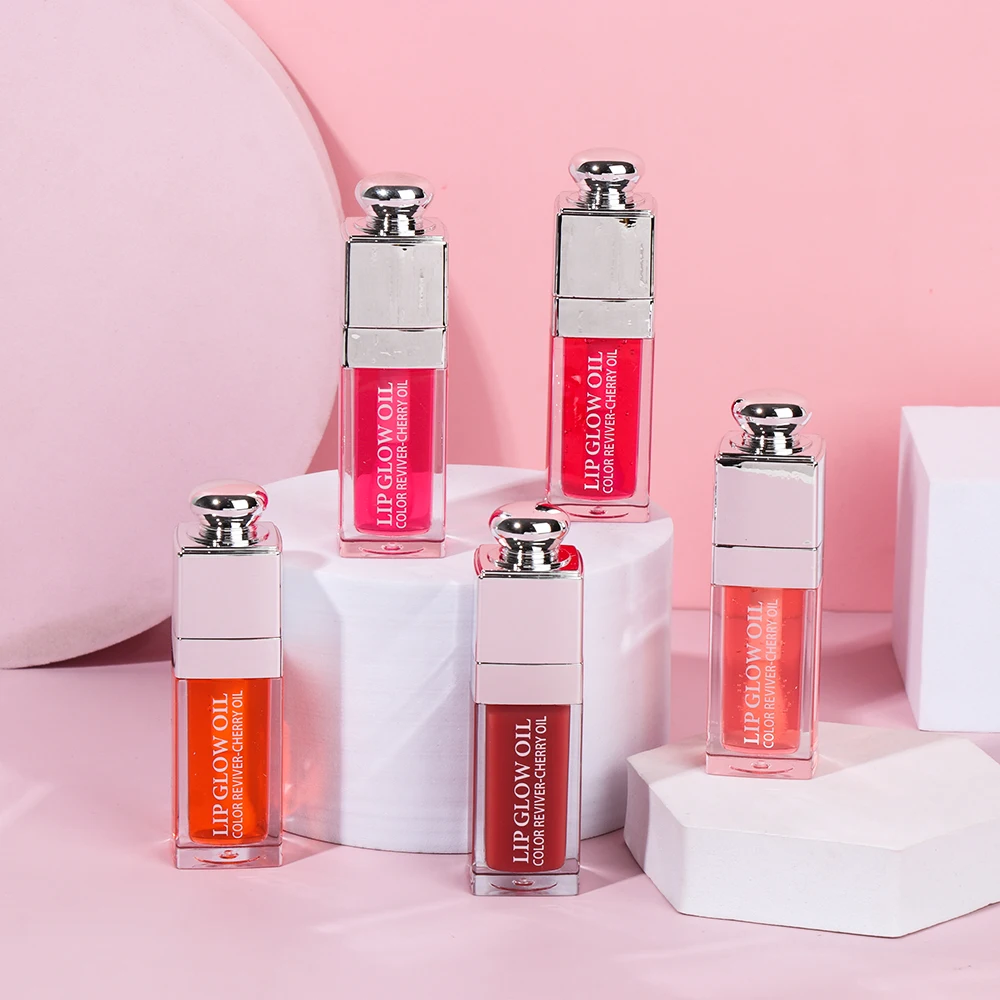 Description Picture 6 of itemClear Mode 6Ml Crystal Jelly Hydraterende Lip Olie Plumping Lipgloss Sexy Mollige Lip Glow Olie Getinte Lip Voller lippen Makeup