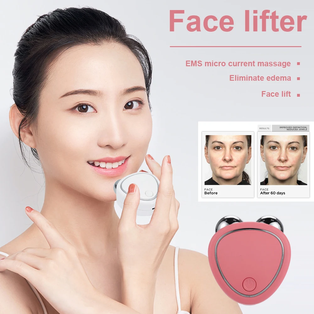 Description Picture 3 of itemEMS Massager Facial Microcurrent Roller Face Massager Lifting Skin Anti Wrinkle AgingMassage Micro current Face Slimming