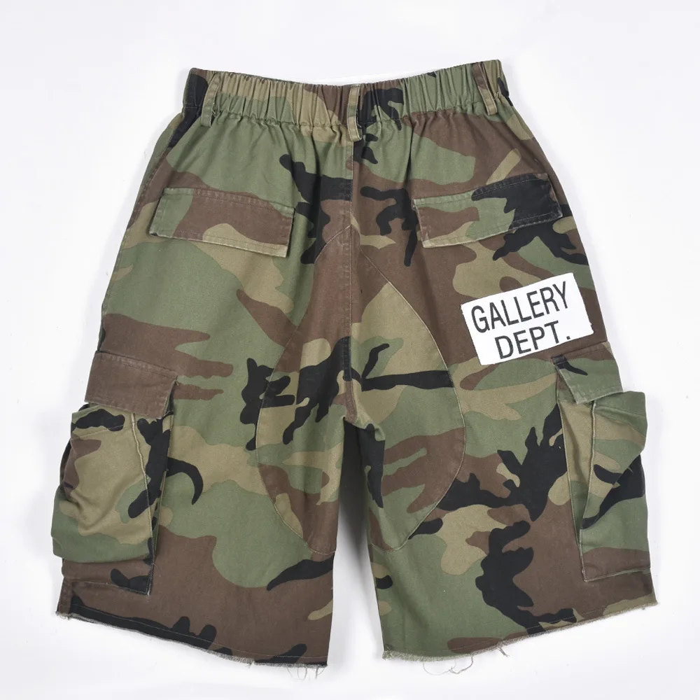 Description Picture 5 of itemHovanch Sexy Print Loose Letter Camouflage Multi Pocket Casual Shorts 2022 Summer Fashion Street Clothes