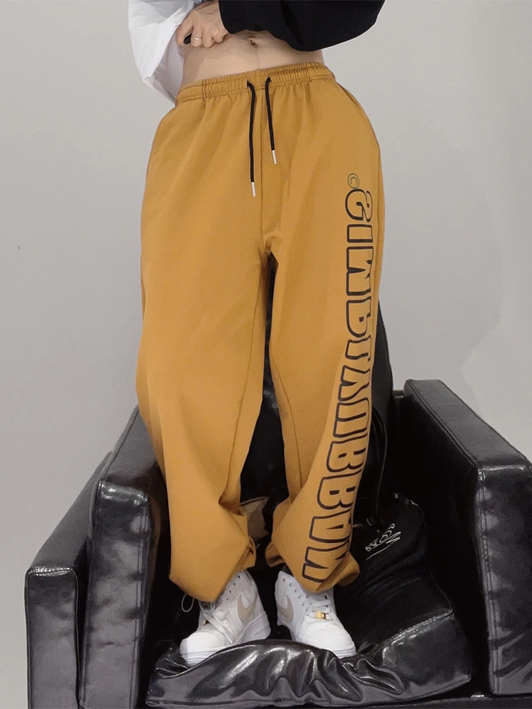Description Picture 2 of itemWomen Pants Y2k Oversize Harajuku Letter Trousers High Waist 2022 Drawstring Streetwear Korean Fashion Aesthetic Female Clothing