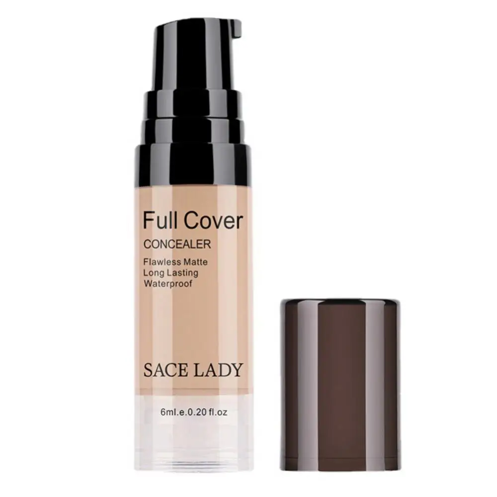 Description Picture 3 of itemSACE LADY Concealer Smooth Non-Sticking Powder Liquid Concealer Full Cover Makeup Face Corrector Cream Waterproof Cosmetics