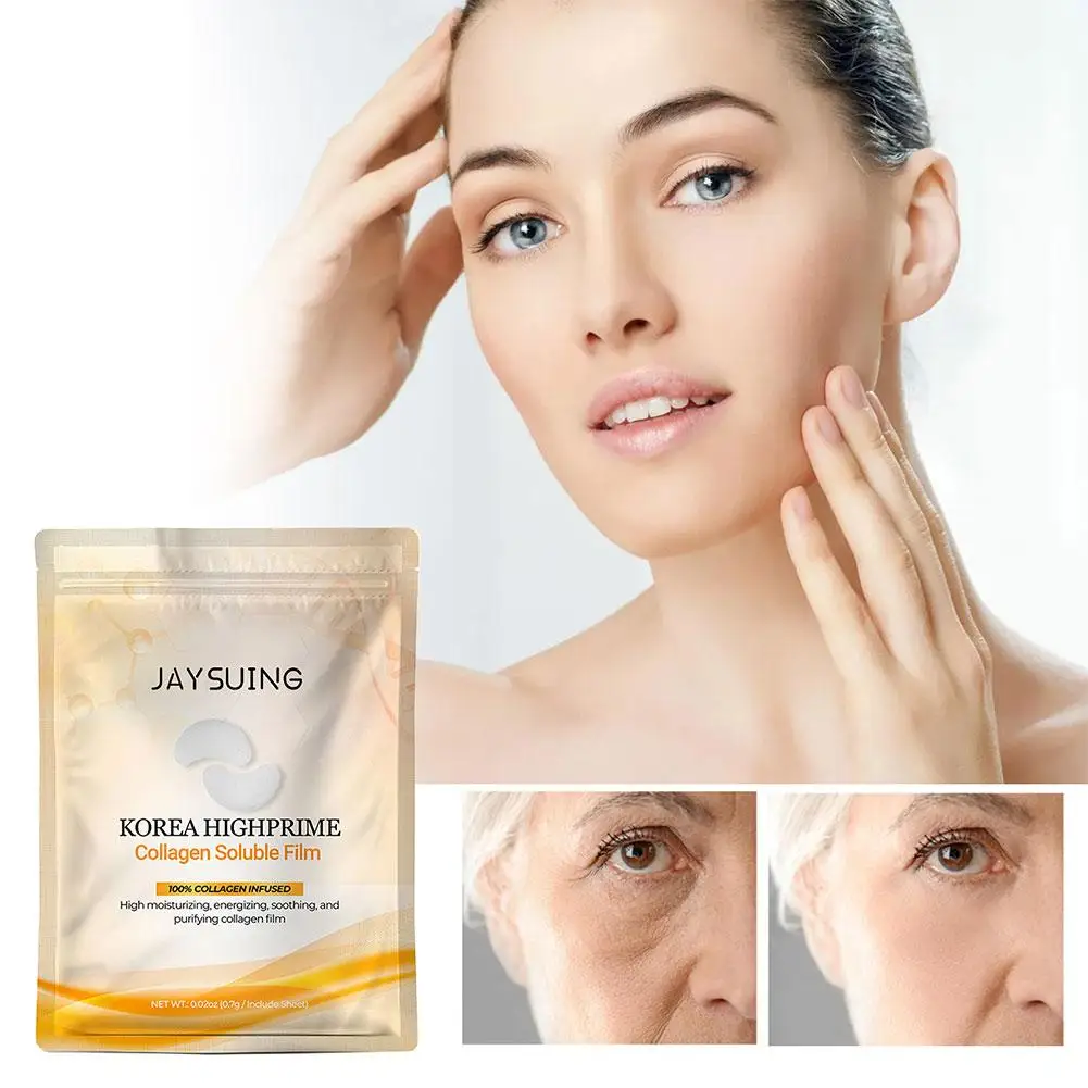 Description Picture 5 of item2pcs Korea Highprime Collagen Soluble Film Anti Aging Wrinkles Remove Dark Circles Nourish Mask Moisturizing Lift Firming Skin