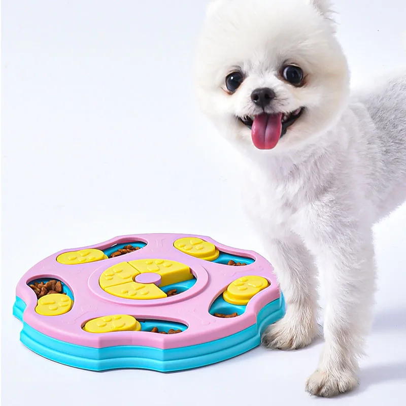 Description Picture 6 of itemDog Puzzle Toys Slow Feeder Interactive Increase Puppy IQ Food Dispenser Slowly Eating NonSlip Bowl Pet Cat Dogs Training Game