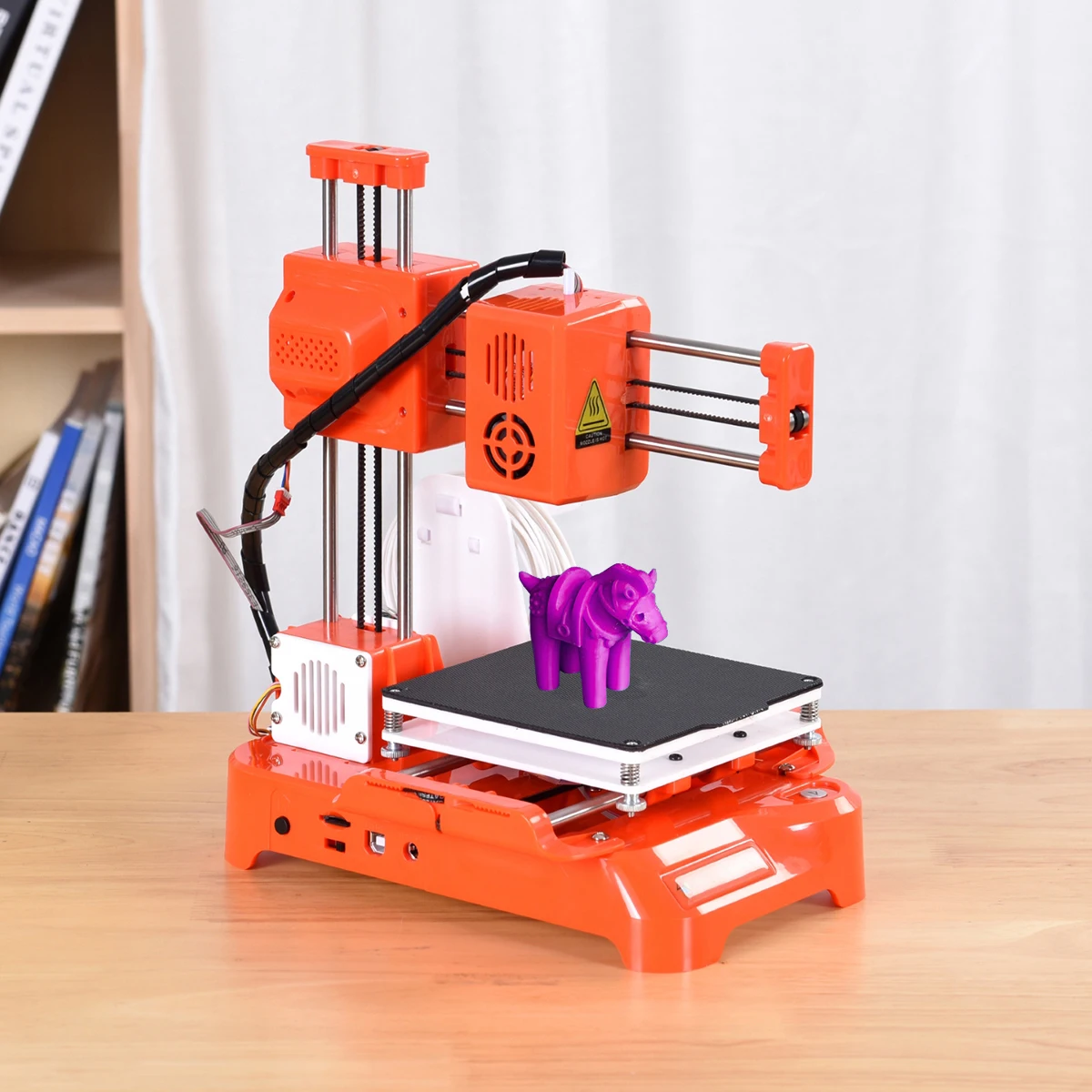 Description Picture 3 of itemEasyThreed 3D Printer K7 Entry Level Small Size Low Noise Beginners Easy to Use PLA TPU .75mm Filament