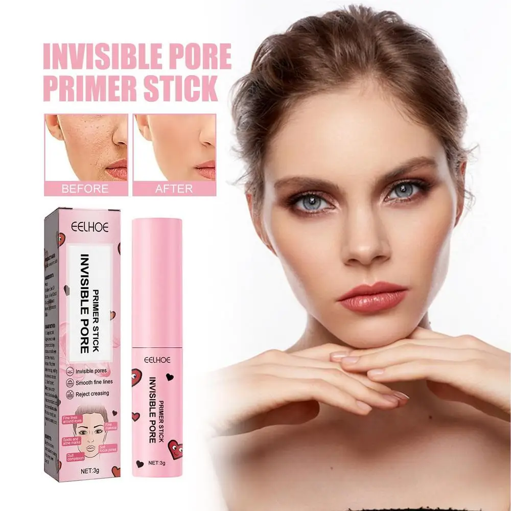 Description Picture 5 of itemInvisible Pore Face Primer Long Lasting Makeup Primer Stick Foundation Oil Control Facial Matte Primer Korean Cosmetic 2023 New