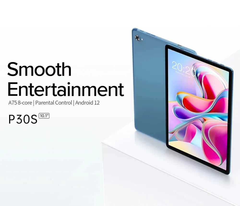 Description Picture 4 of itemTeclast P30S Tablet 10.1 Inch 1280x800 IPS Android 12 4GB RAM 64GB ROM MT8183 8 cores GPS Type-C 6000mah Metal