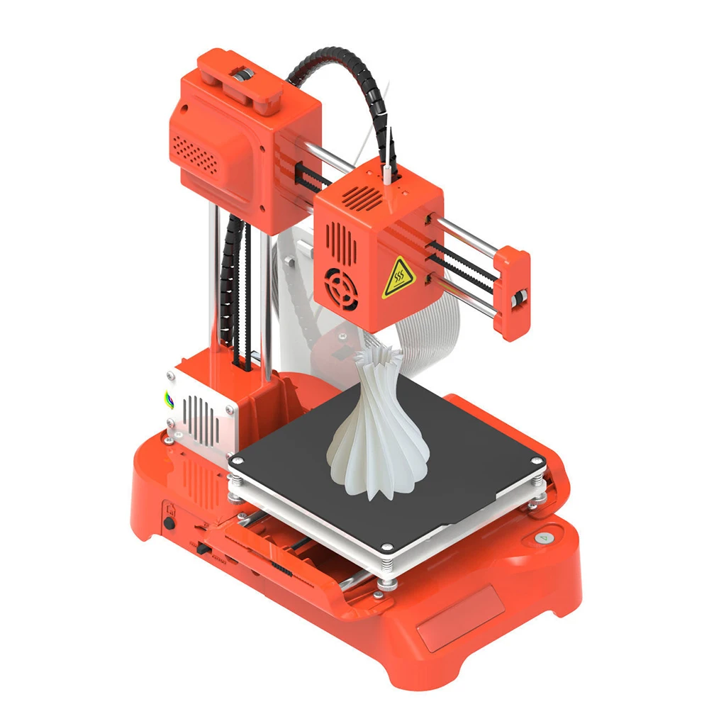 3D Printer Mini Metal Desktop Printer Children Education DIY Designer Model Intelligent Printing Small Impresora Kid 3D Printer