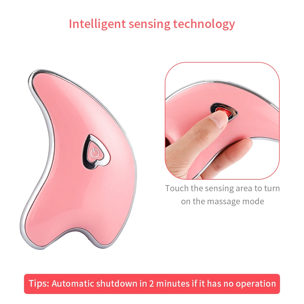 Description Picture 5 of itemFace Neck Guasha Massager Microcurrent Skin Lifting Tightening Machine Wrinkle Removal Facial Scraping Skin Care Beauty Device