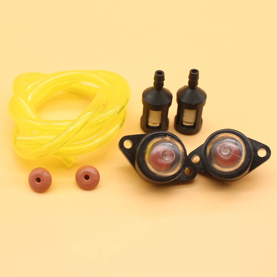 Fuel Line Filter Primer Bulb Tune Up Maintenance Kit Fit Poulan 2055 2075 2150 2155 2175 2250 2350 Chainsaw 530071835
