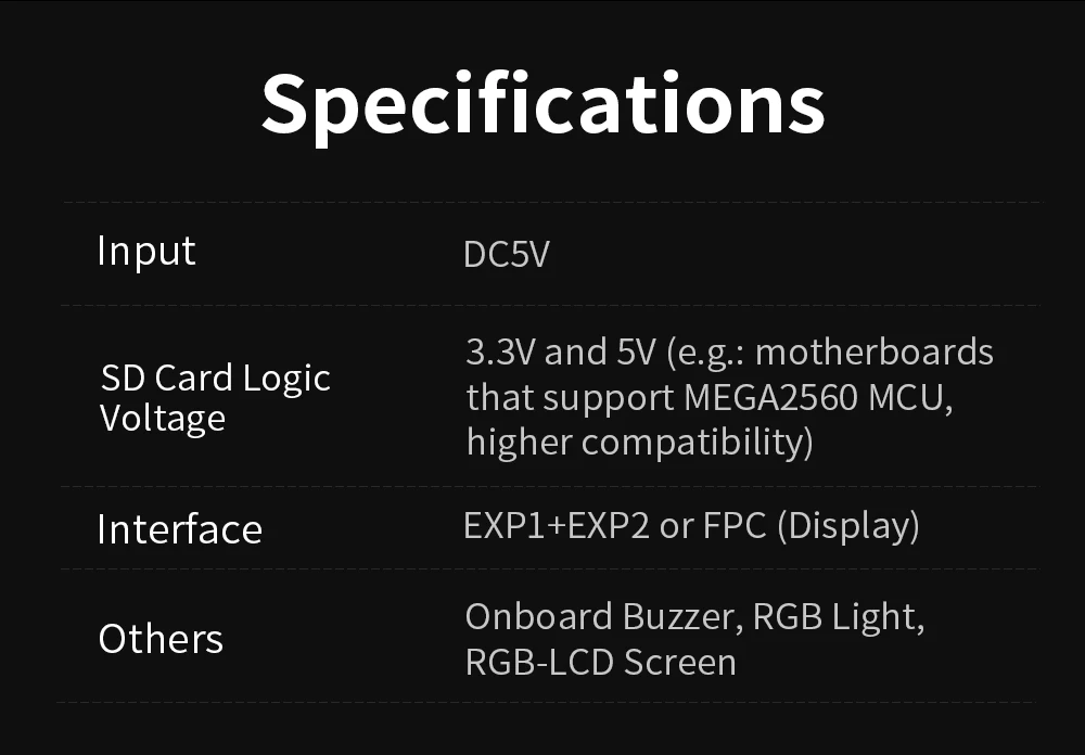 BIGTREETECH Mini 12864 V2.0 LCD Display Mini12864 Screen RGB Light 3D Printer Parts For SKR V1.4 Octopus V1.1 MKS GEN