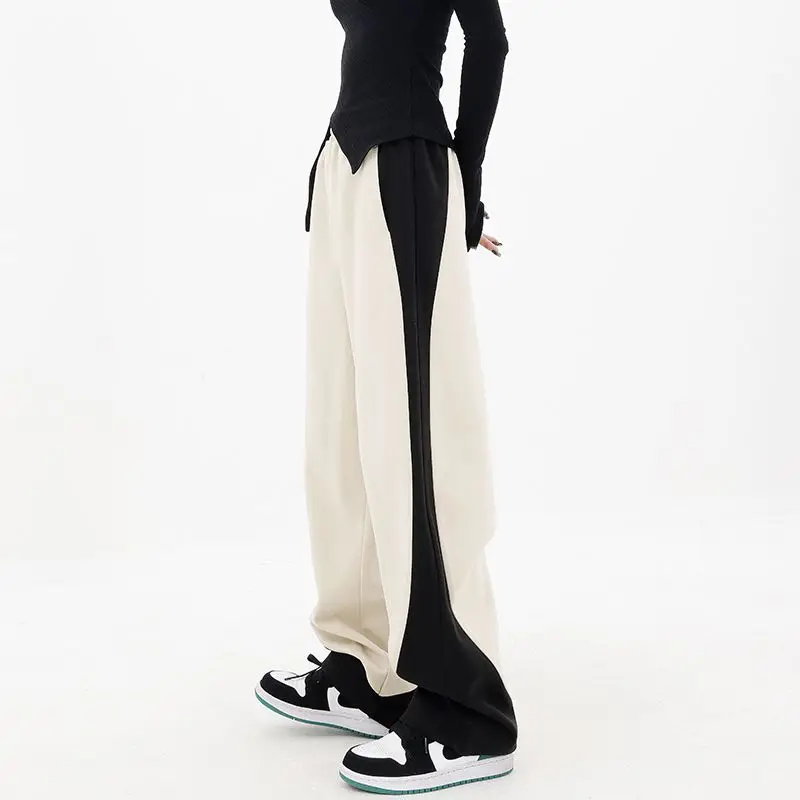 Sweatpants Women Y2k Streetwear Korean Fashion Wide Leg Harem Pants High Waist Loose Joggers 2023 Spring Casual Vintage Trousers