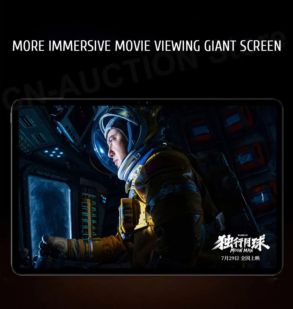 Description Picture 6 of itemGlobal ROM Iconic Brand Mi Pad 5 Pro 12.4  2.5K 120Hz Full Screen Snapdragon 870 6+128/8+256/12+512GB Office Learning Tablet PC