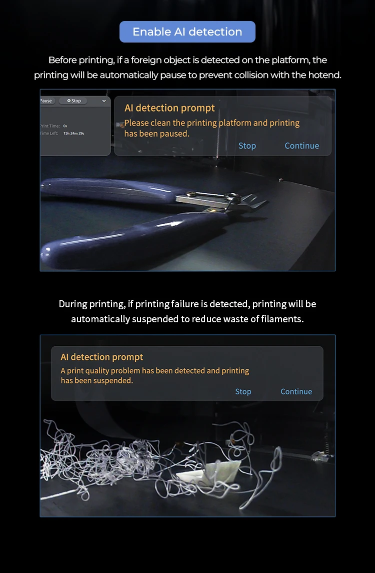 Description Picture 5 of itemCreality K1 AI Camera 3D Printer Part HD Quality AI Detection Time-Lapse Filming Easy to Install For K1Max