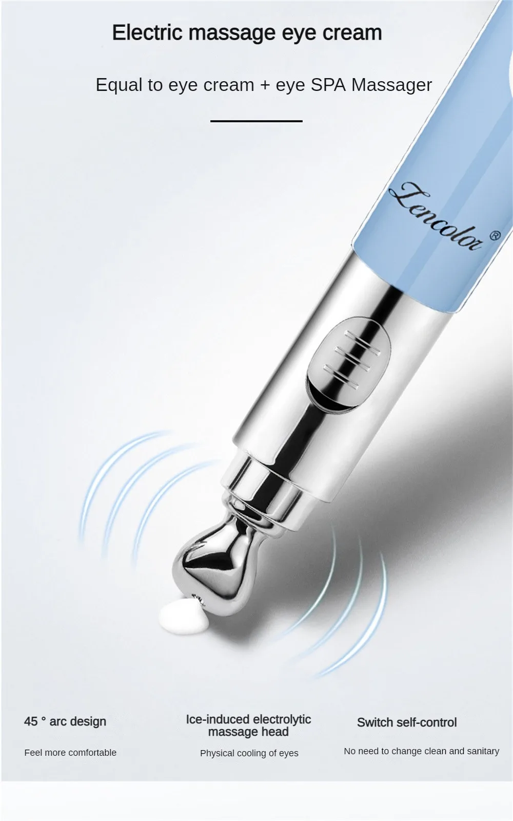 Description Picture 6 of itemElectric Massage Eye Cream, A Late-night Savior, Improves Fine Lines And Dark Circles Around The Eyes, Repairs And Fades Eye Bag