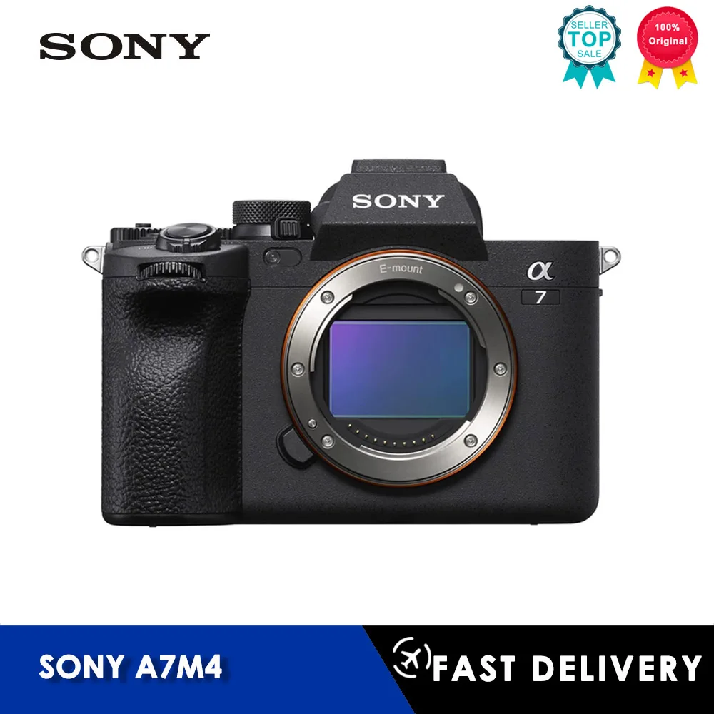 Iconic Brand A7M4 Full Frame Digital Camera Without Anti Camera Only Compact Camera Professional Photography (New)