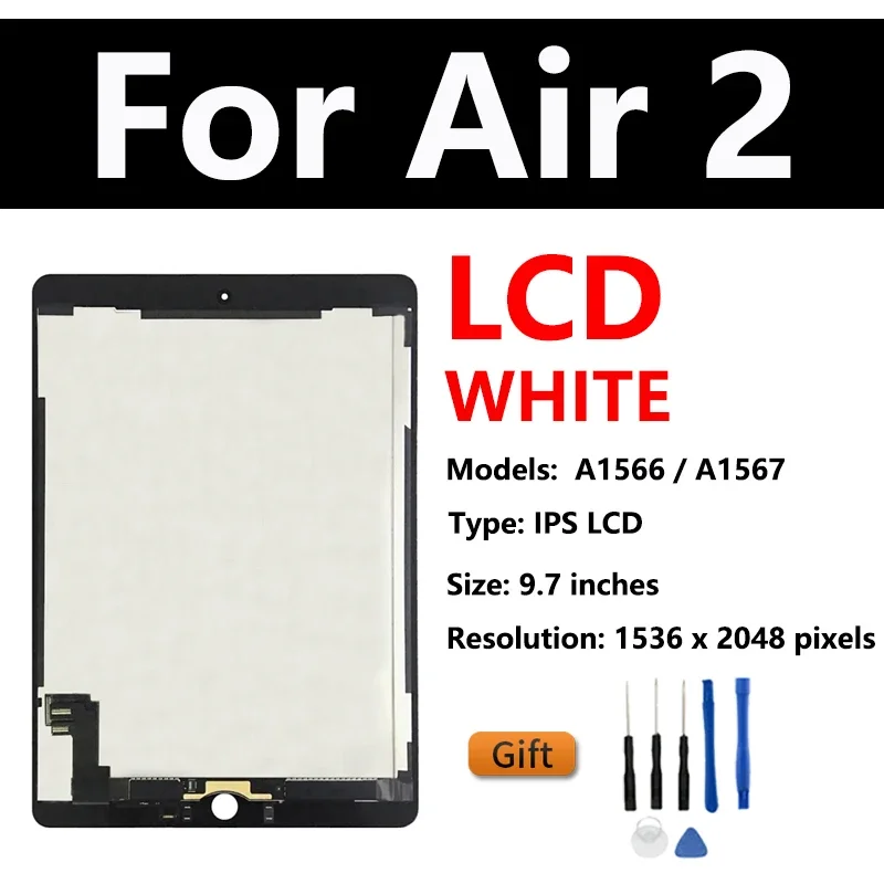 OEM air 2 white LCD