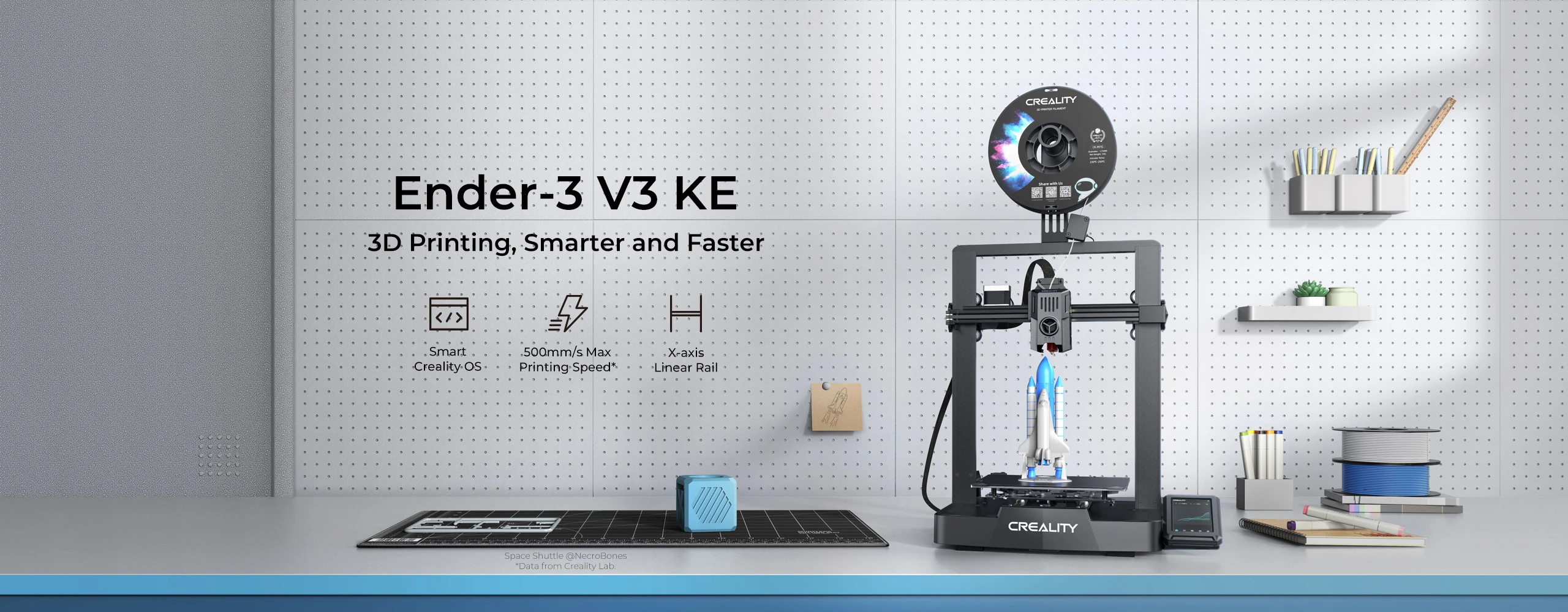 Description Picture 4 of itemCreality 3D Ender-3 V3 KE Ender 3 S1 Pro Ender-3 Neo Ender-3 S1 Ender-3 V2 Ender-3 Max Neo Ender-3 Series FDM Printers