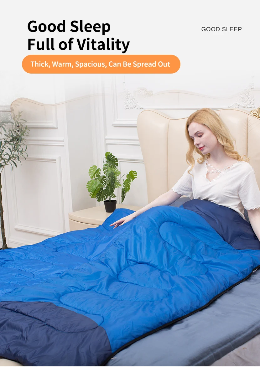 Description Picture 2 of itemCamping Sleeping Bag Ultralight Waterproof 4 Season Warm Envelope Backpacking Sleeping Bags for Outdoor Traveling Hiking
