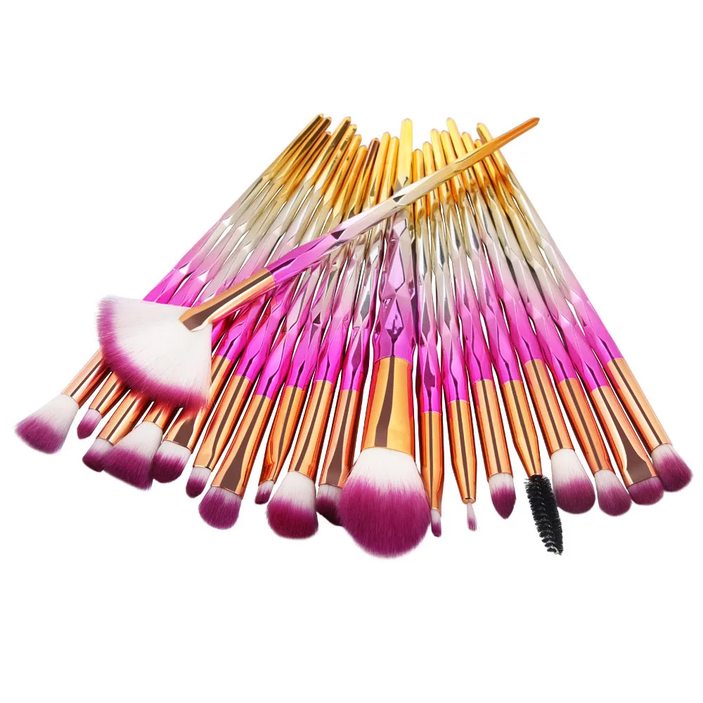 Description Picture 5 of item20Pcs Diamond Makeup Brushes Set Powder Foundation Blush Blending Eye shadow Lip Cosmetic Beauty Make Up Brush Pincel Maquiagem
