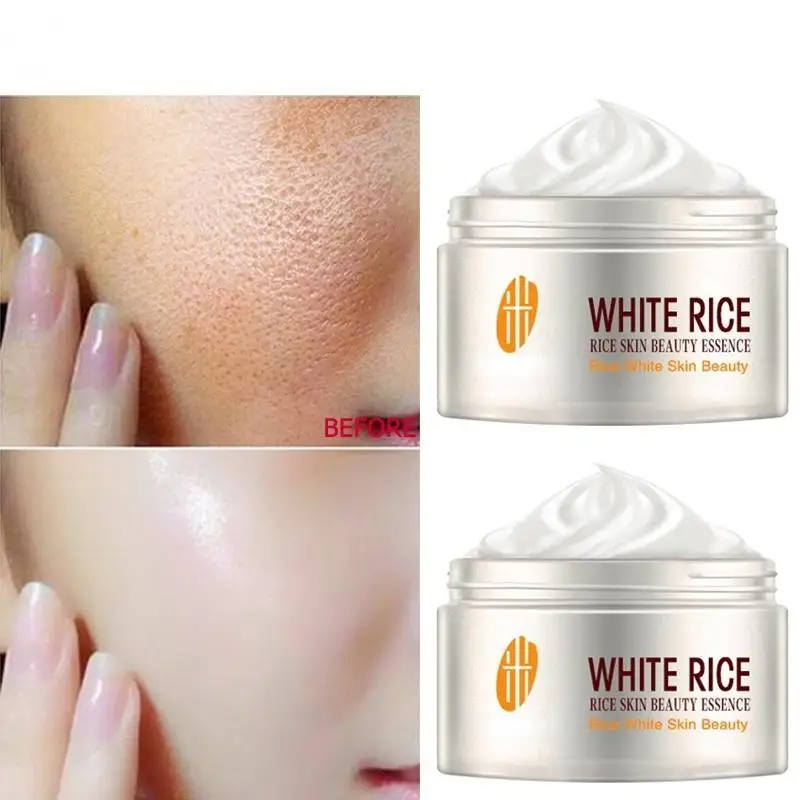 Description Picture 2 of itemWhite Rice Whitening Cream for Face Anti Aging Remove Wrinkles Nourishing Moisturizing Brightening Facial Cream Face Skin Care
