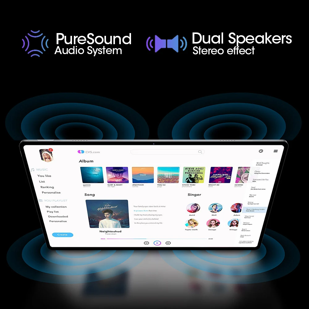 Description Picture 6 of itemOriginal World Premiere Pad 5 Pro Tablet 11inch Snapdragon 870 12GB+512GB Tablete PC 120Hz 2.5K LCD Display 5G Tablet Android