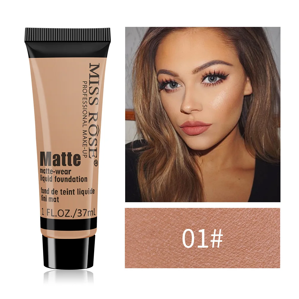 Description Picture 5 of itemConcealer Liquid Foundation Professional Make-up Repairing Matte-wear Hose Foundation Lasting Makeup Cosmetics