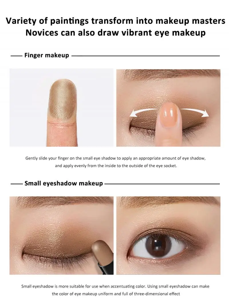 Description Picture 6 of itemSdotter 12Color/set Lying Silkworm Eye Shadow Box Set Eyeshadow Pencil Stick Waterproof Lasting Muti-purpose Eye Makeup Cosmetic