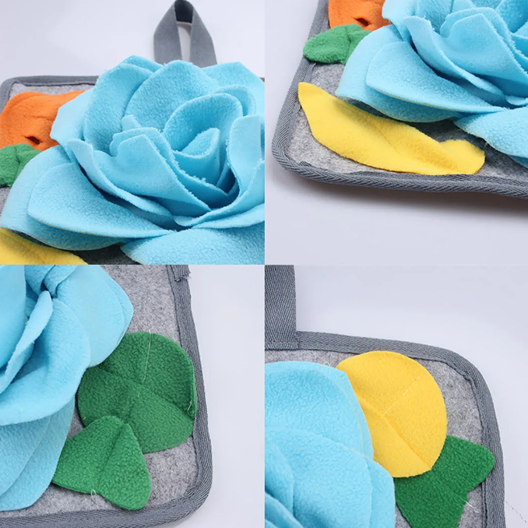 Description Picture 5 of itemSmall Pet Snuffle Mat for Dogs Encourages Natural Foraging Skills for Kitten Puppy Rabbit Interactive Feed Game for Boredom